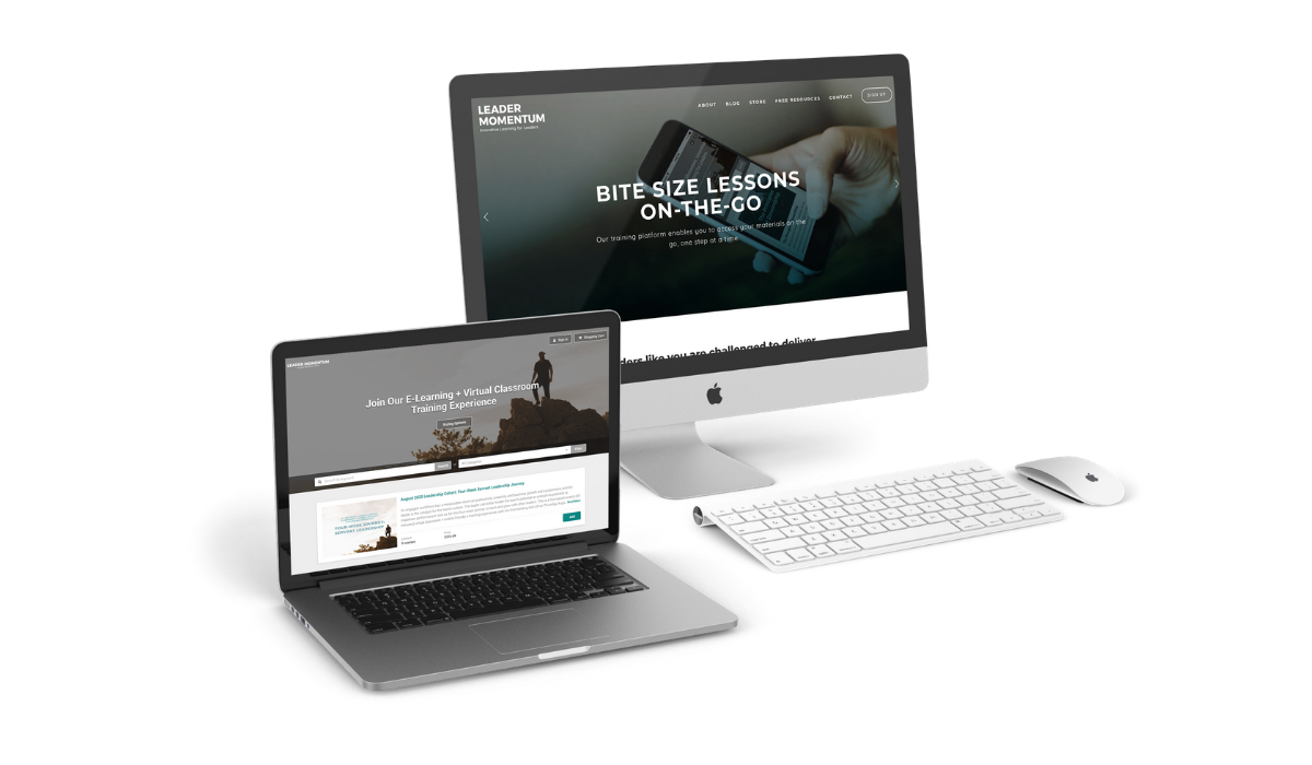 Custom web design for Momentum Development Group